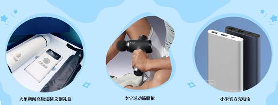 新的奖品模板